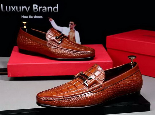 Salvatore Ferragamo Business Men Shoes--063